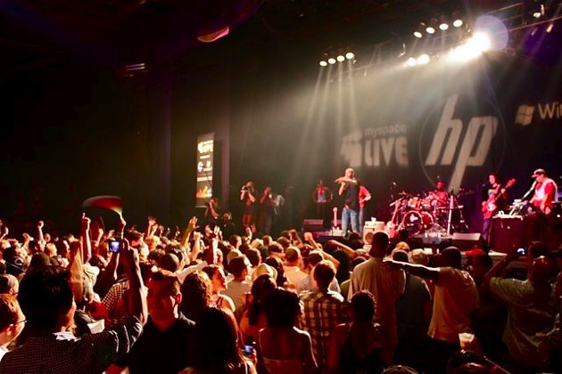 HP, Windows 7 and Beats Audio host B.o.B. Concert in Atlanta
