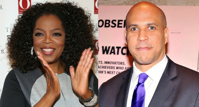 Oprah assists Booker in US Senate race in NJ