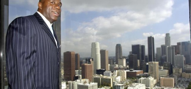 Magic Johnson Headlines Group Investing in LA Sparks