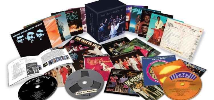 Legacy Recordings Announces Release of The Isley Brothers: The RCA Victor and T-Neck Album Masters (1959-1983)